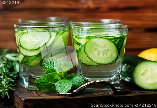 Image of cucumber drink