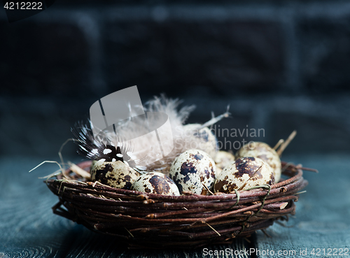 Image of quail eggs