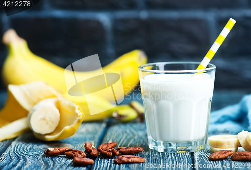 Image of banana yogurt