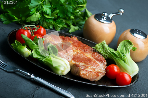 Image of fried steak