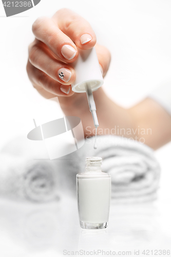 Image of Manicure, classic manicure Delicate manicure, manicure hybrid