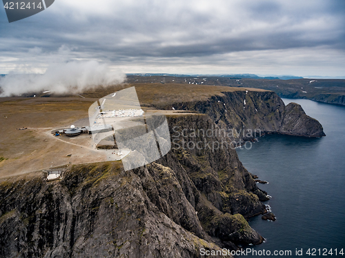 Image of North Cape (Nordkapp) aerial photography,