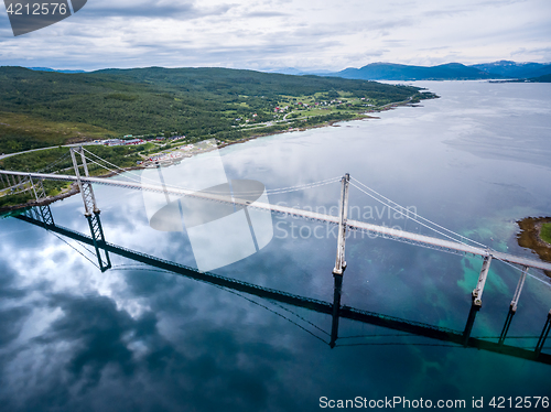 Image of Tjeldsundbrua bridge in Norway