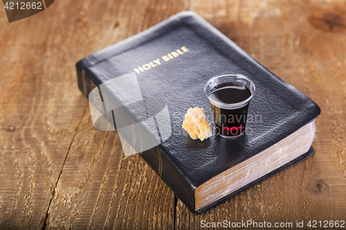 Image of Taking Communion