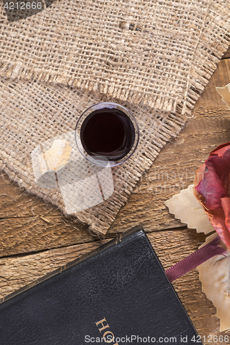 Image of Taking Communion