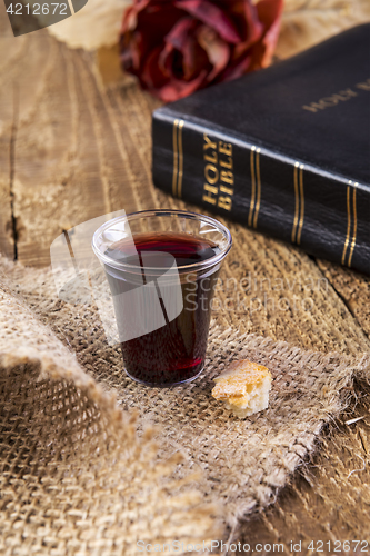 Image of Taking Communion