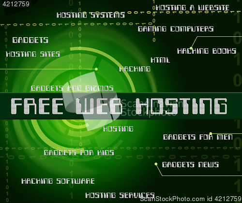 Image of Free Web Hosting Means With Our Compliments And Complimentary