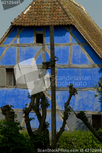 Image of Half timbered house at the ecomusee in Alsace