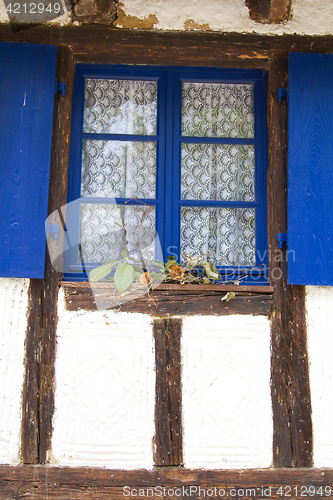 Image of Half timbered house at the ecomusee in Alsace