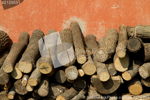 Image of Woodstack at the ecomusee in Alsace