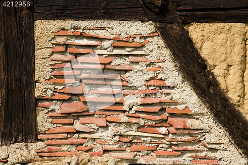 Image of Half timbered house at the ecomusee in Alsace