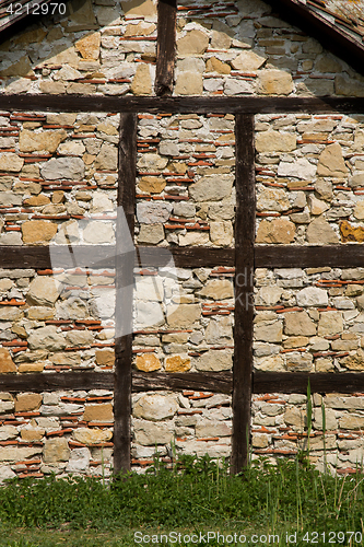 Image of Half timbered house at the ecomusee in Alsace