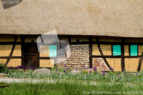 Image of Half timbered house at the ecomusee in Alsace