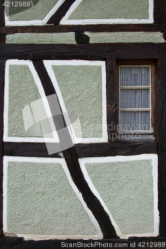 Image of Half timbered house at the ecomusee in Alsace