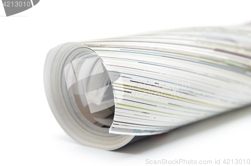 Image of Magazine roll and isolated