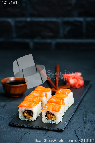 Image of sushi