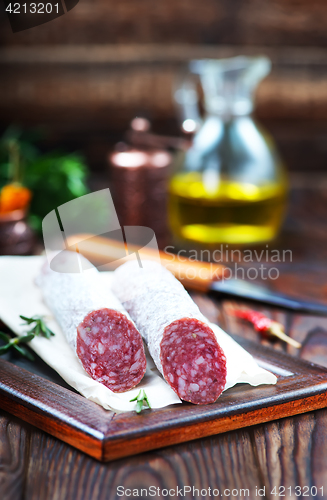 Image of salami