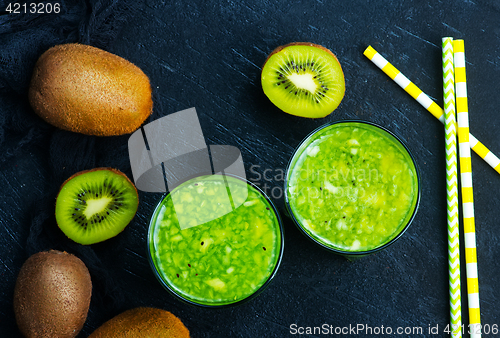 Image of kiwi smoothie