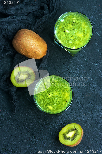 Image of kiwi smoothie