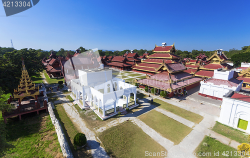 Image of Mandalay Palace.Myanmar