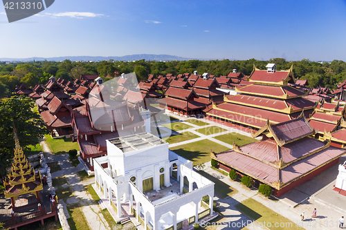 Image of Mandalay Palace.Myanmar