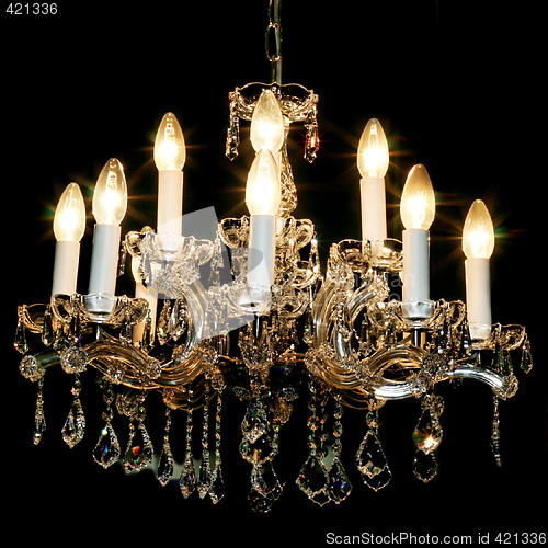 Image of Candles chandelier