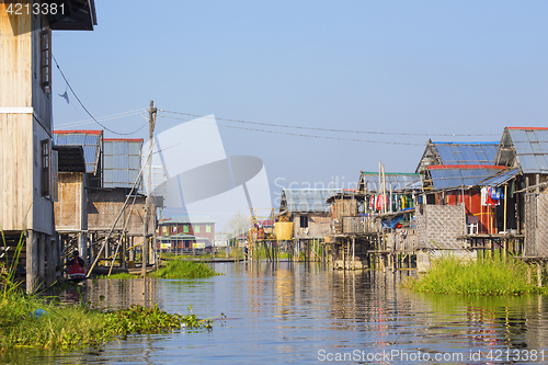 Image of Inle Lake, Myanmar.