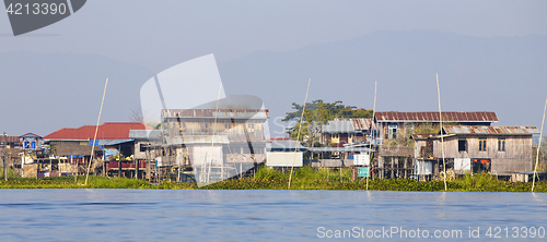 Image of Inle Lake, Myanmar.