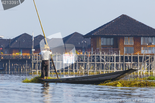 Image of Inle Lake, Myanmar.