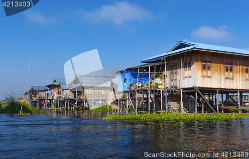 Image of Inle Lake, Myanmar.