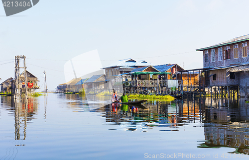 Image of Inle Lake, Myanmar.