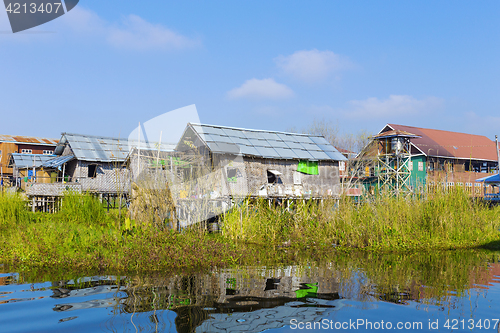 Image of Inle Lake, Myanmar.