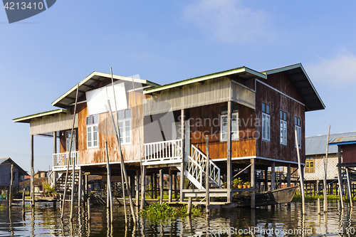 Image of Inle Lake, Myanmar.