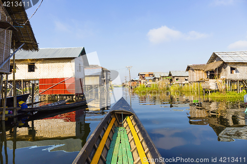 Image of Inle Lake, Myanmar.