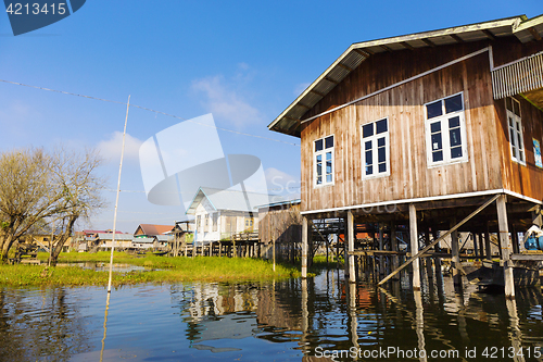 Image of Inle Lake, Myanmar.