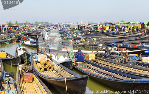 Image of Inle Lake, Myanmar.