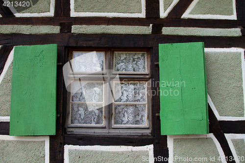 Image of Half timbered house at the ecomusee in Alsace