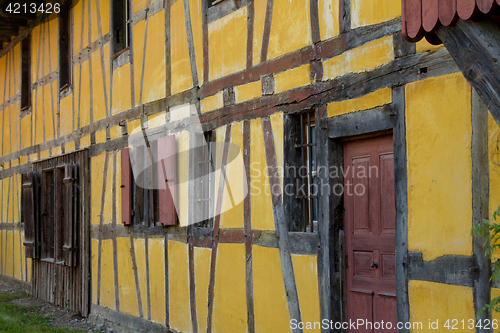 Image of Half timbered house at the ecomusee in Alsace