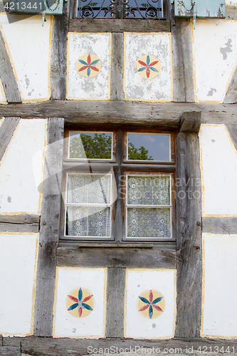 Image of Half timbered house at the ecomusee in Alsace