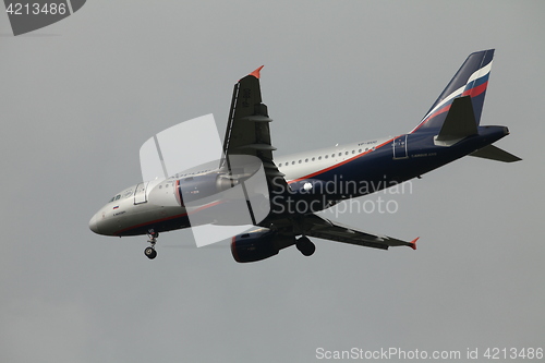 Image of Passenger airplane Airbus A319  Malevich