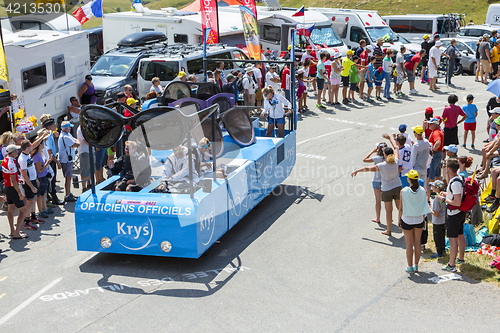Image of Krys Vehicle in Alps - Tour de France 2015