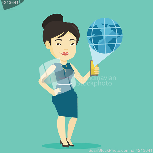 Image of International technology communication.