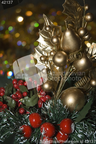 Image of Christmas decorations