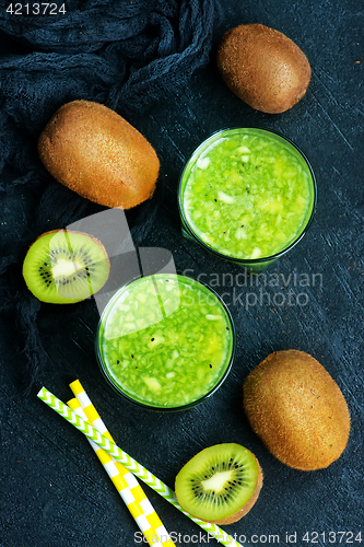 Image of kiwi smoothie