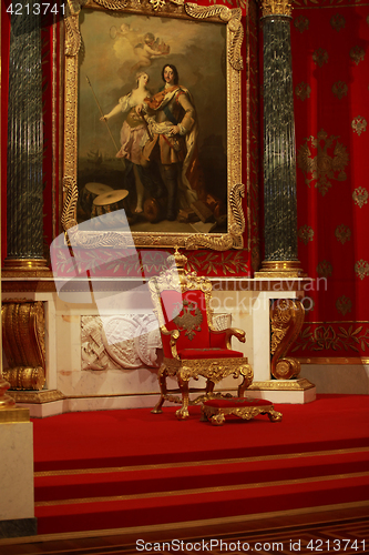 Image of  Throne of Emperor Peter the Great