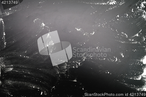 Image of powder(flour) on black
