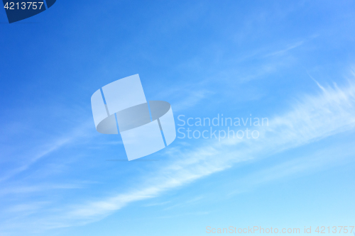 Image of blue sky