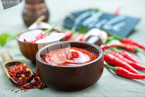 Image of chilli sauce