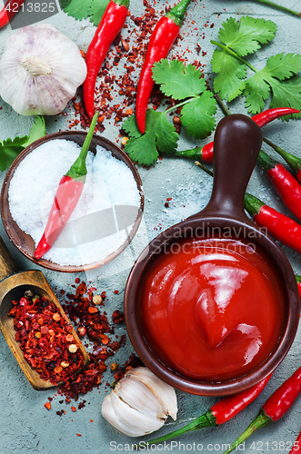 Image of chilli sauce