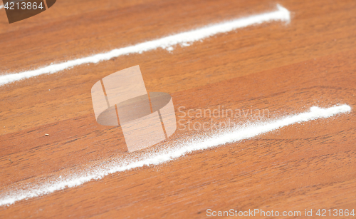 Image of cocaine stripes